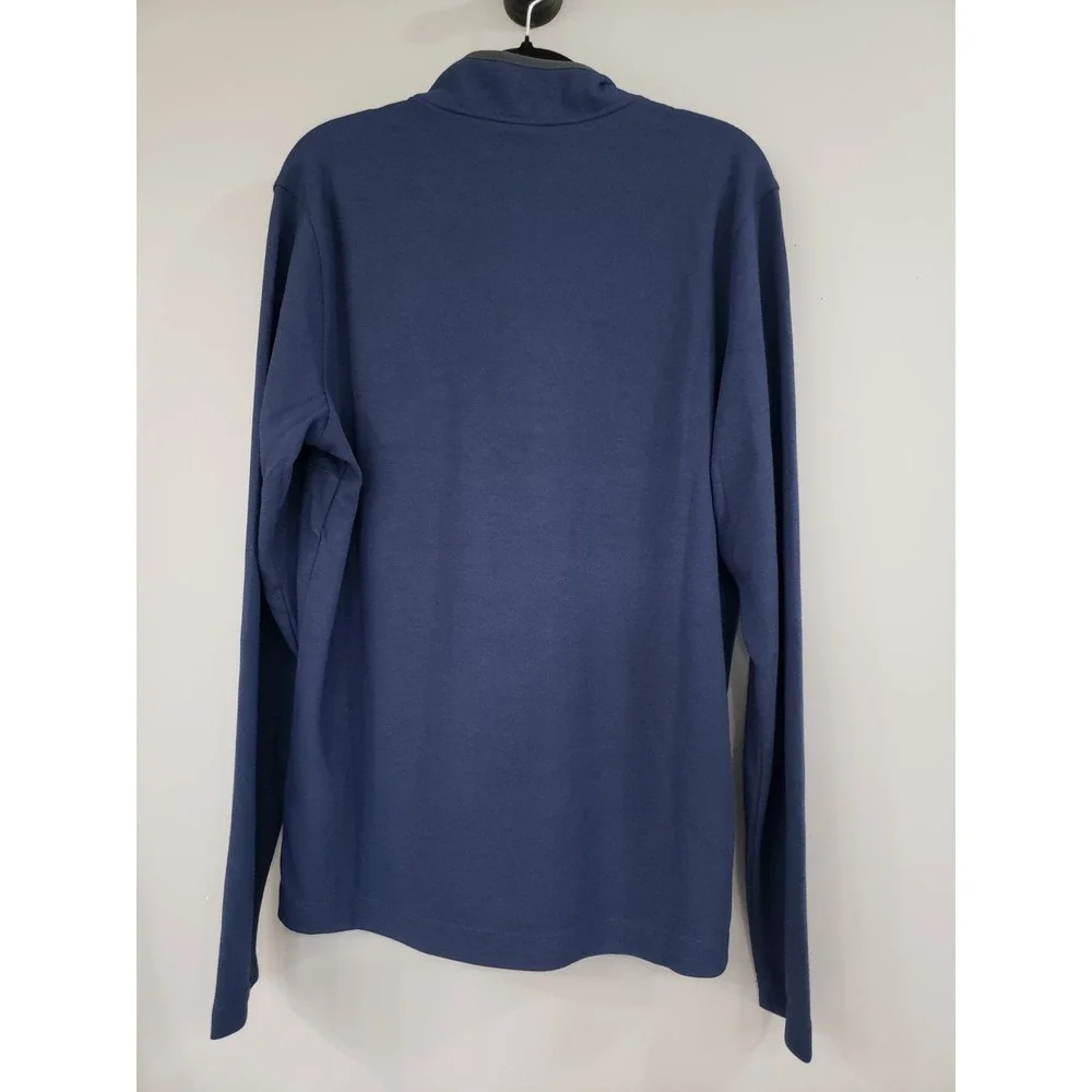 NWOT MEDIUM XAVIER UNIVERSITY MUSKETEERS NCAA Nike Quarter Zip Pullover Shirt